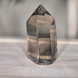 Smokey Citrine Tower With Rainbows 2.5 In Slight Imperfection 2b